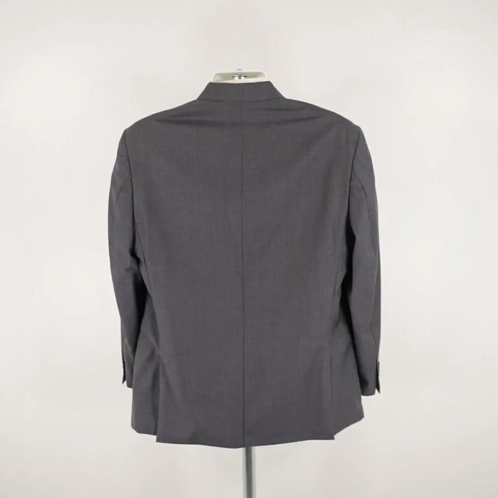 Joseph Abboud Wool Blend Gray 2 Button Blazer‎ 42R